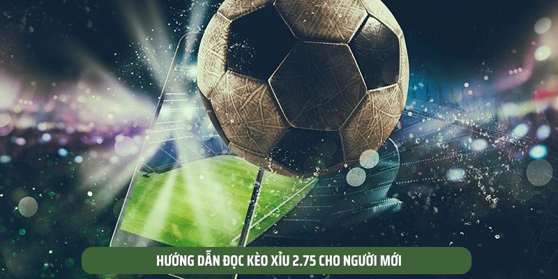 Hướng dẫn đọc kèo xỉu 2.75 cho người mới