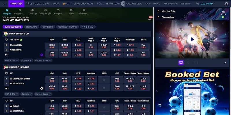 Giới thiệu về sảnh thể thao Lucky