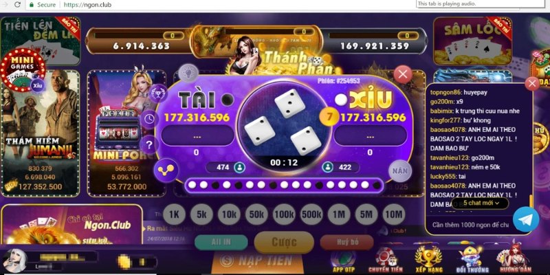 Trả thưởng nhanh chóng trong tích tắc