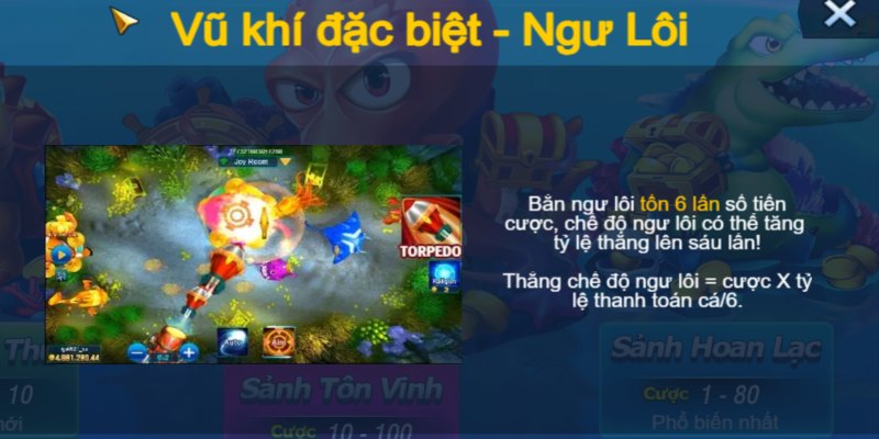 Trò chơi trang bị nhiều tính năng săn mồi hiện đại